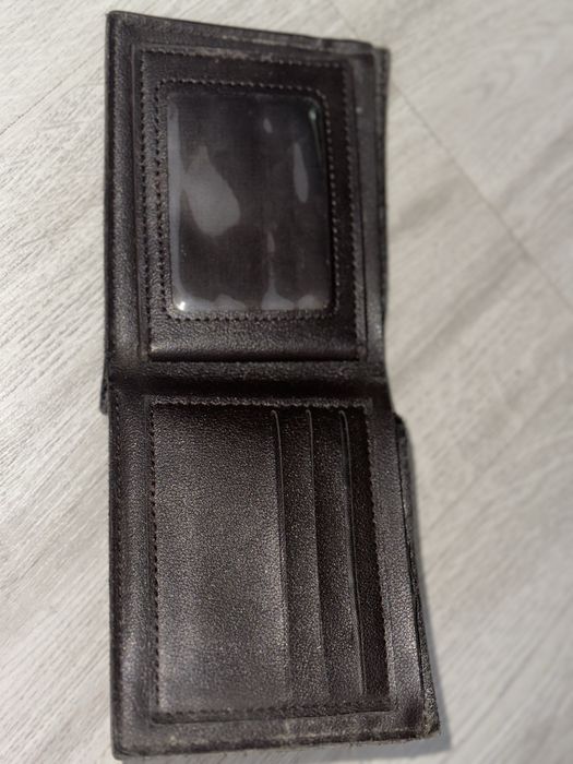 Portofel Bărbați din Piele Ecologică / Naturală, Negru, Elegant