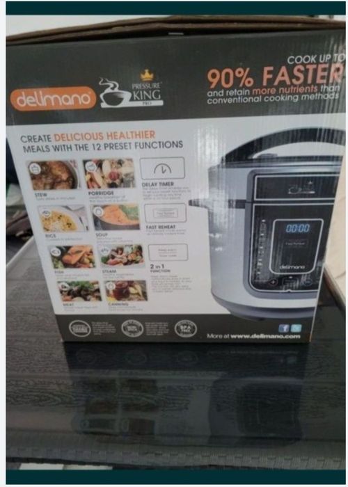 Multi cooker Multicooker Delimano nou nout 12 in 1 si 900 watts 5litri