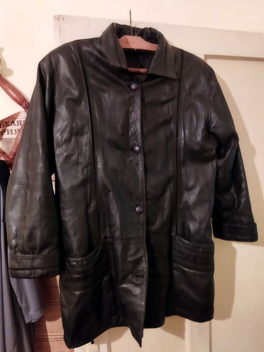 Дамско яке естествена кожа!