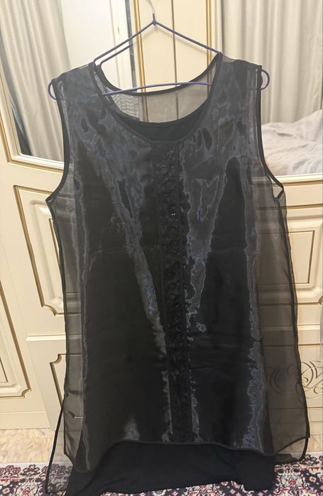 Платье из органзы