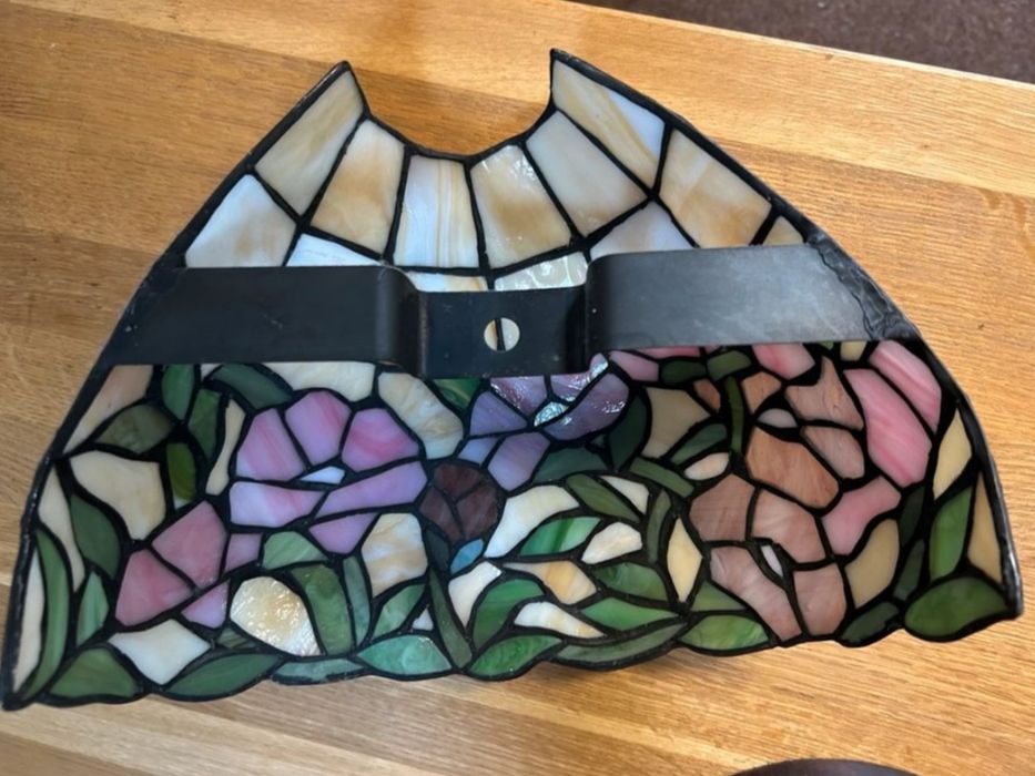 Aplice perete lateral sticla vitrată Tiffany