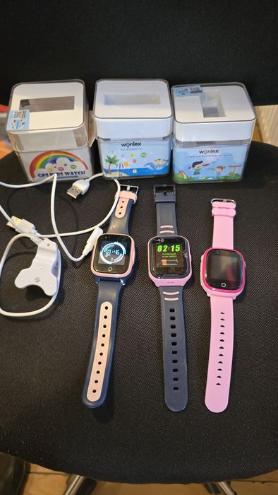 3 bucăți ceas smartwatch gps copii morefit™ gw400x