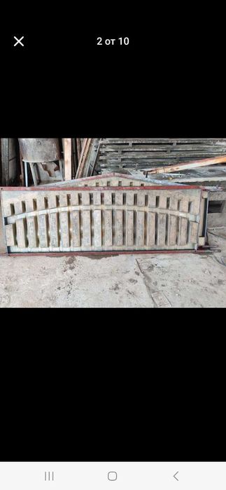 Калъпи за огради, бетонобъркачка,вибромаса