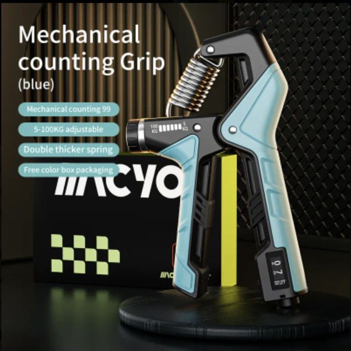 Регулируем ръчен грип 5–100 кг с брояч