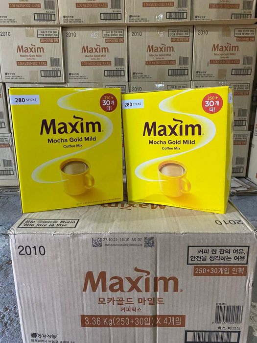 Maxim coffee 3в1 | Кофе Maxim | Корейский кофе | Maxim Mocha Gold Mild