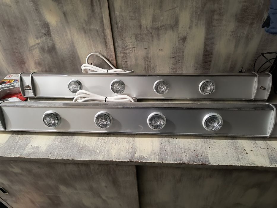 Burda term 2000 4*50w осветление плюс дюзи за охлаждане с водна мъгла