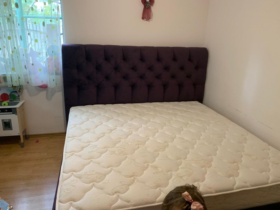 Pat si saltea 200 x 200 Askona stare perfecta