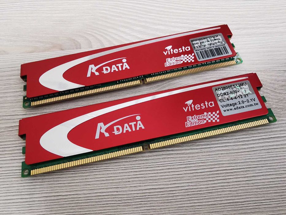 Memorii RAM (kit de 2x512) A-Data Vitesta Extreme Edition DDR2 800+