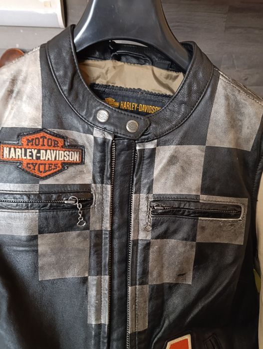 Чисто ново кожено дамско яке Harley Davidson, размер М