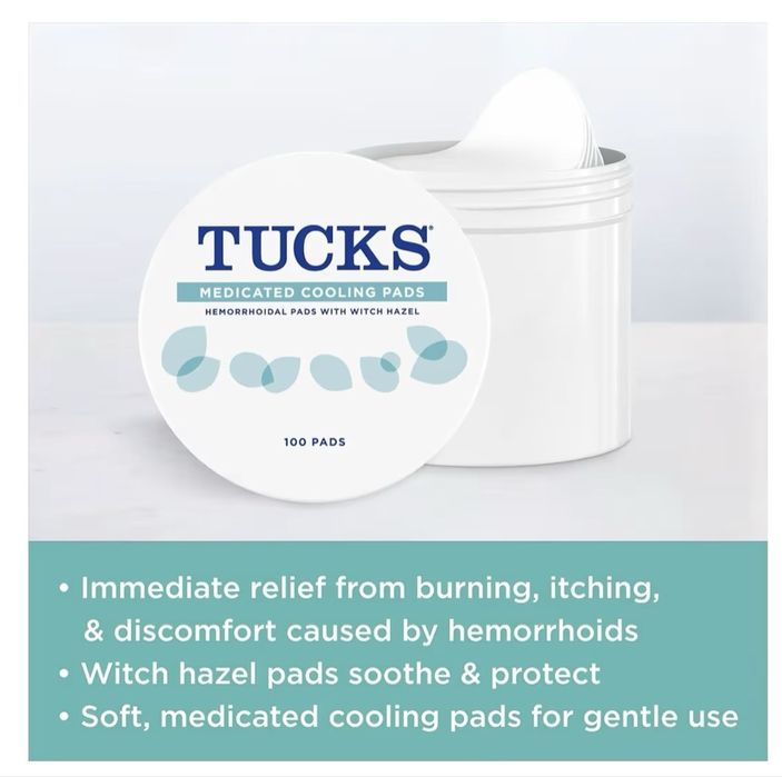 Tucks Medicated Cooling Pads Такс пэды