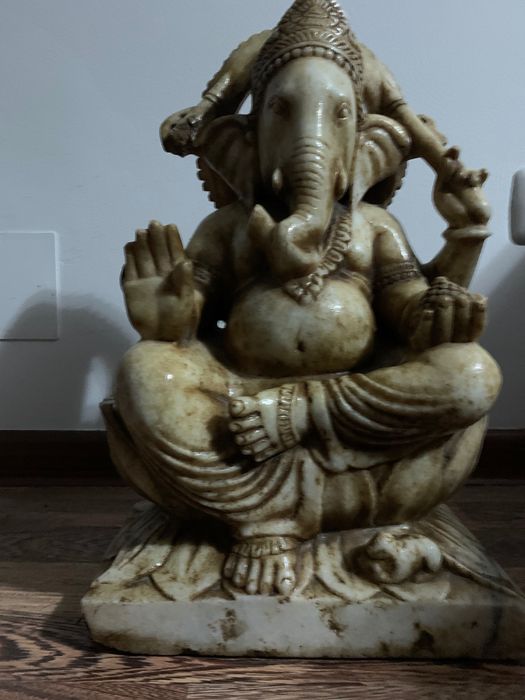 Statuie Ganesha din marmura sec.XVIII