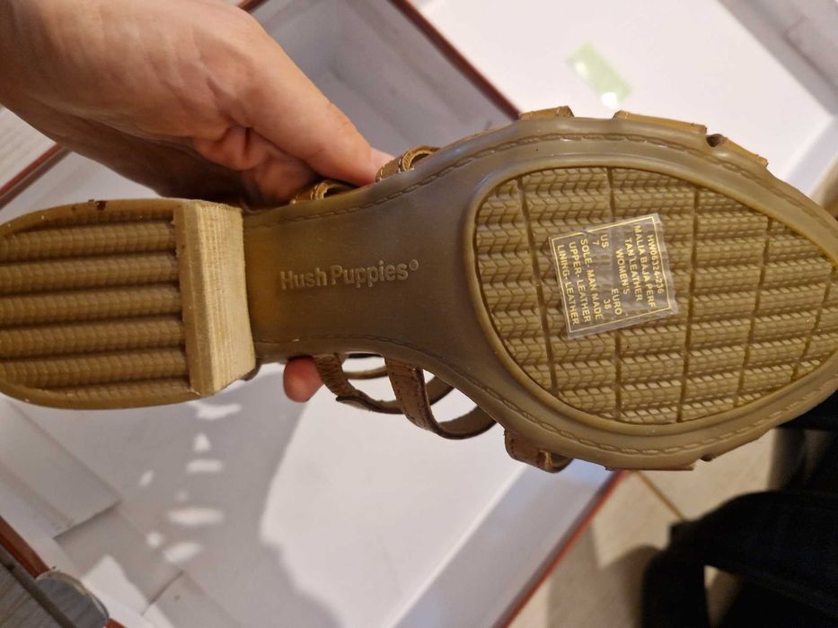 Сандали естествена кожа 38 номер