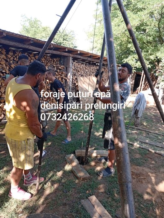 Foraje puțuri apă