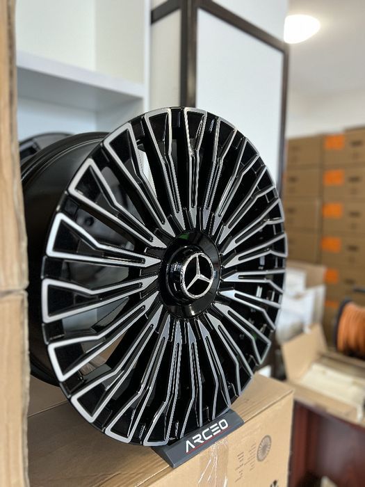 Jante Mercedes R19 5x112 Stil Maybach Noi A B C E S CLA CLS CLE CLK GLA GLB GLC GLE GLS GLK ML Vito V-Class Maybach AMG Audi BMW VW