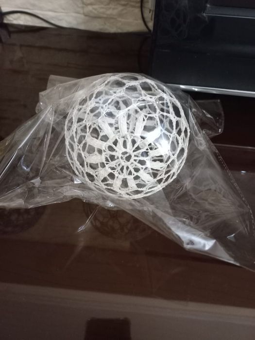 Новогодные шары вязанные