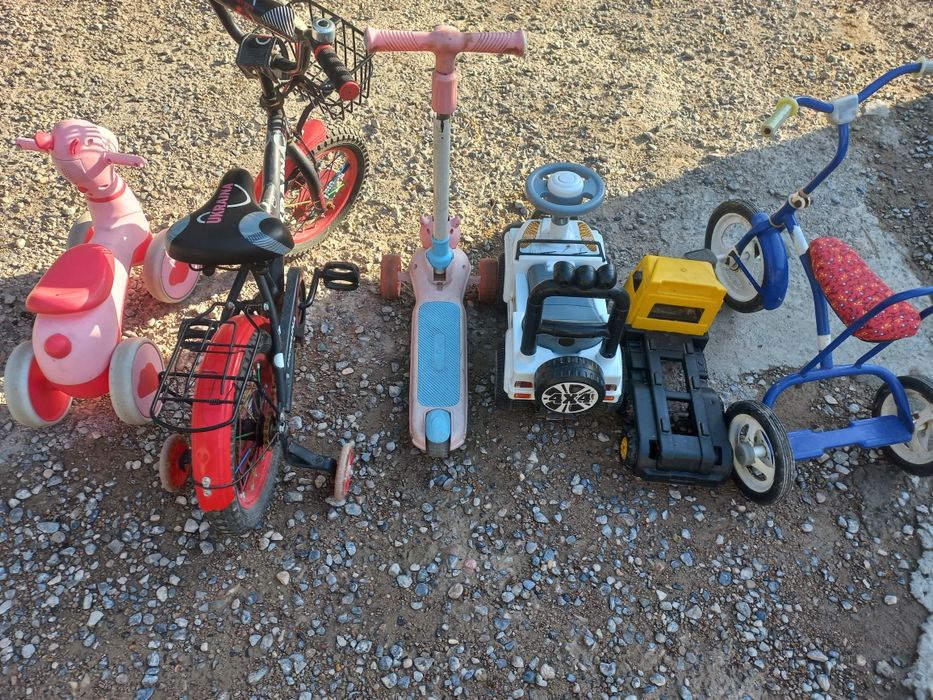 Вилосипед самакат игрушки