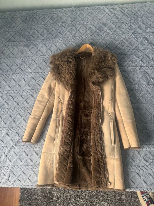 Cojoc blana foarte calduros