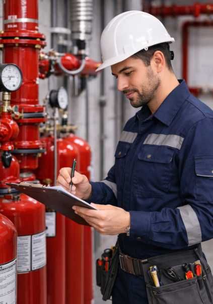 Обслуживание систем пожаротушения  / Yong'in tizimlariga xizmat