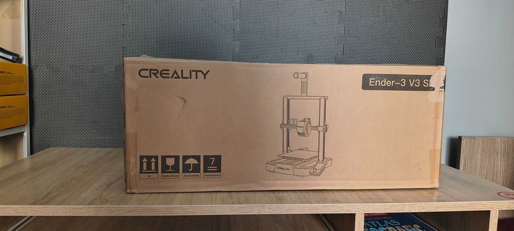 Imprimantă 3D Creality Ender-3 V3SE, nivelare automată, viteză 250mm/s