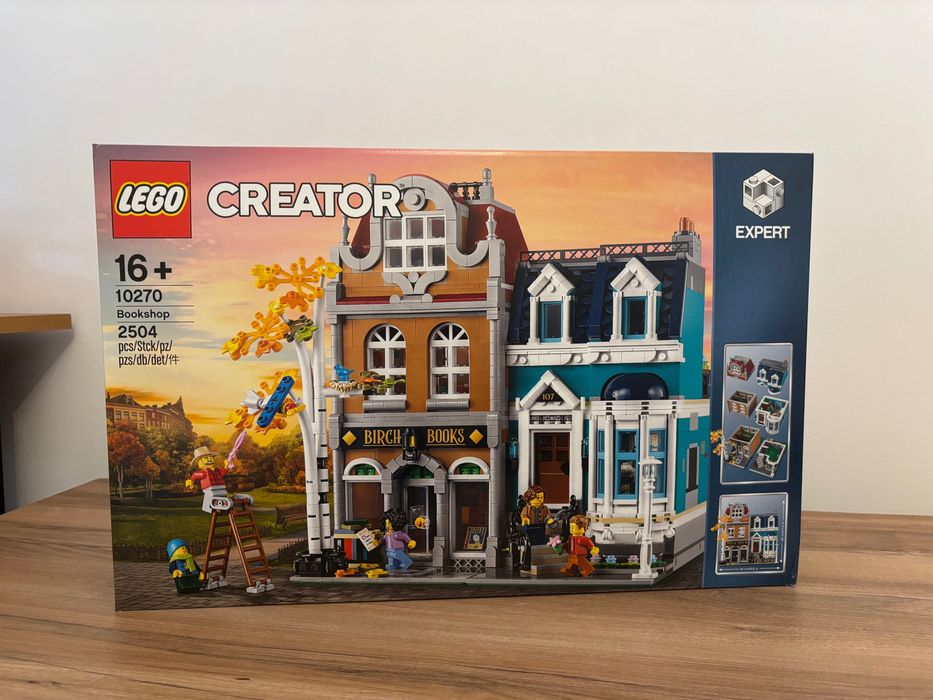 LEGO Creator Expert 10270 Bookshop - SIGILAT, NOU, Retras din producție