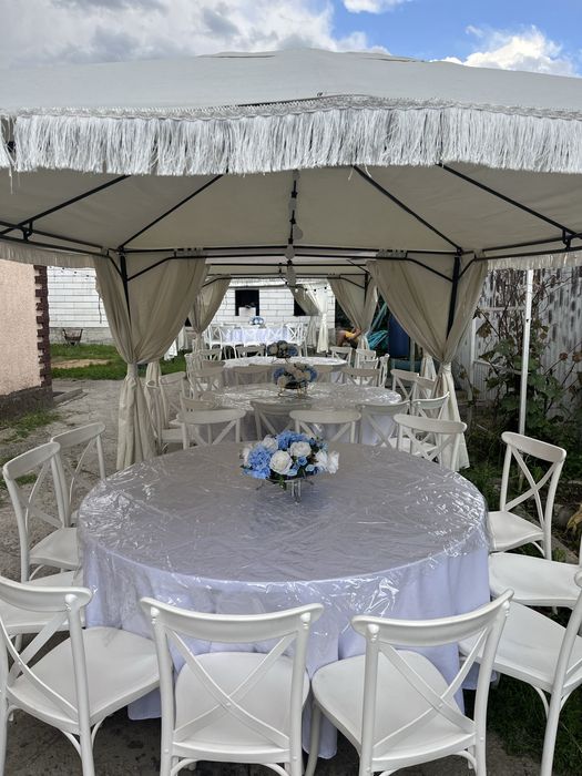 Аренда столы, стулья. Шатер в аренду.