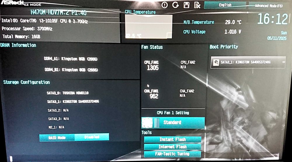 Процесор за игри i3-10105F (новият i7-7700K) + дъно Asrock H470
