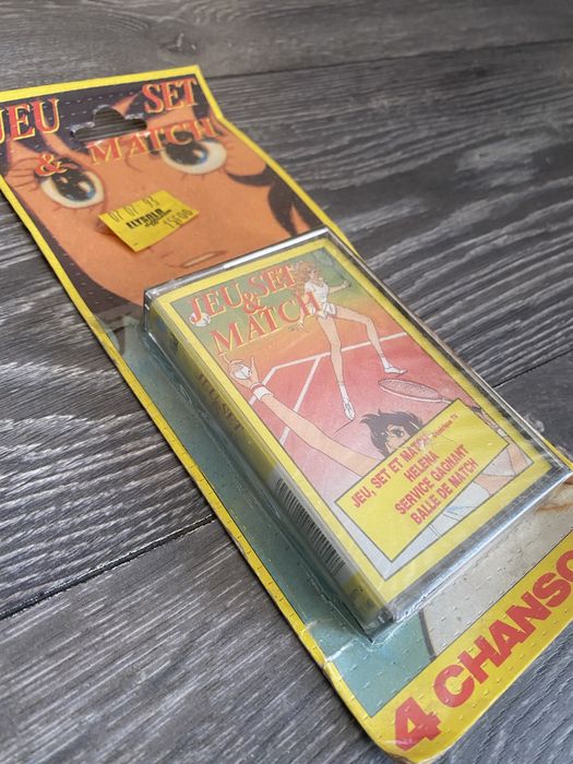 Caseta audio vintage, Bernard Minet – Jeu Set & Match