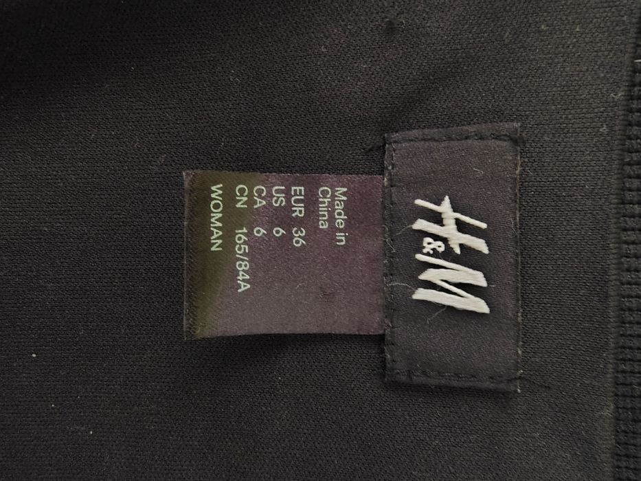 Geacă neagră cu paiete H &M