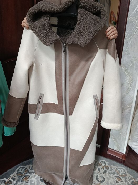 Пальто дублёнка тэди.