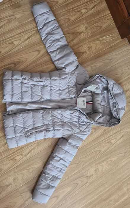 Geaca Tommy Jeans Gri Puf XS