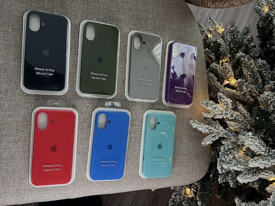 Huse premium din silicon pentru iPhone 16/16 Pro/16 ProMax/16 Plus