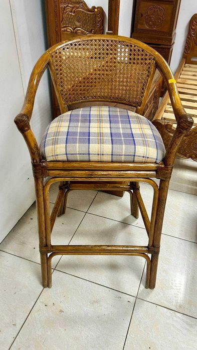 Бар стол ратан/бамбук Холандия