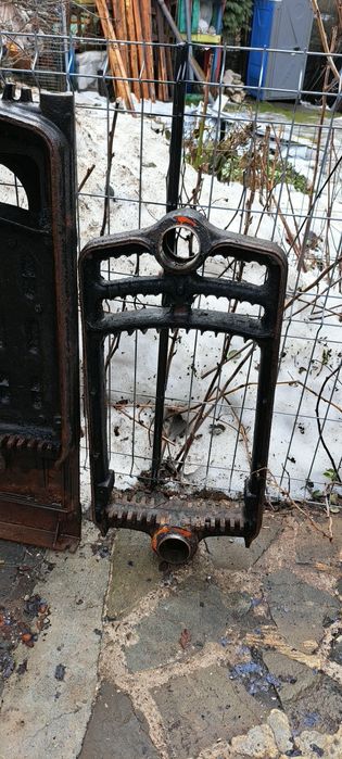 Vand  capac față /componente, centrala  pe lemne Romstal