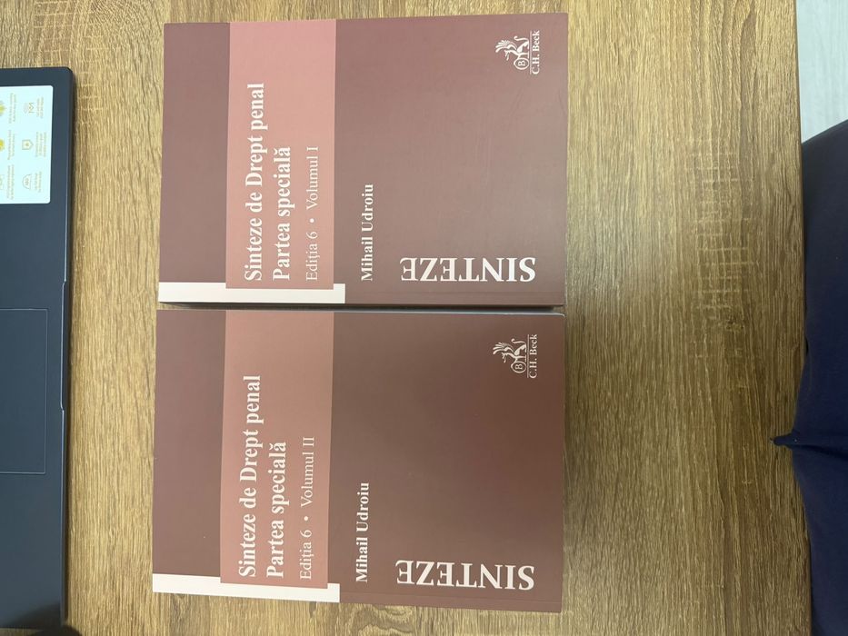 Sinteze DREPT PENAL volum I si II UDROIU