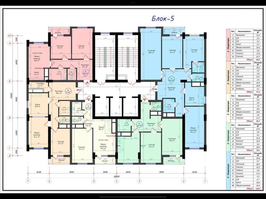 brilliant  city 7 этаж