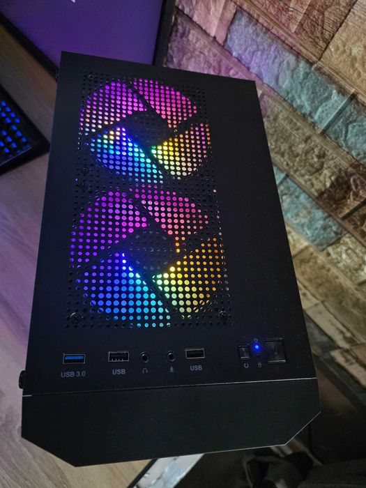 PC Gaming i5-9500, GTX 1060 6GB, 16GB DDR4, M.2 256GB + HDD 1TB