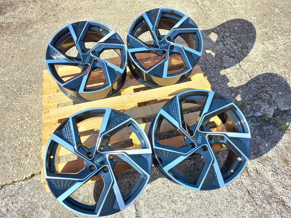 18 Audi RS2025 line A4 A5 A6 A7 A8 Q3 Q5 Rs6 Rs7 Black Diamond 8.5j