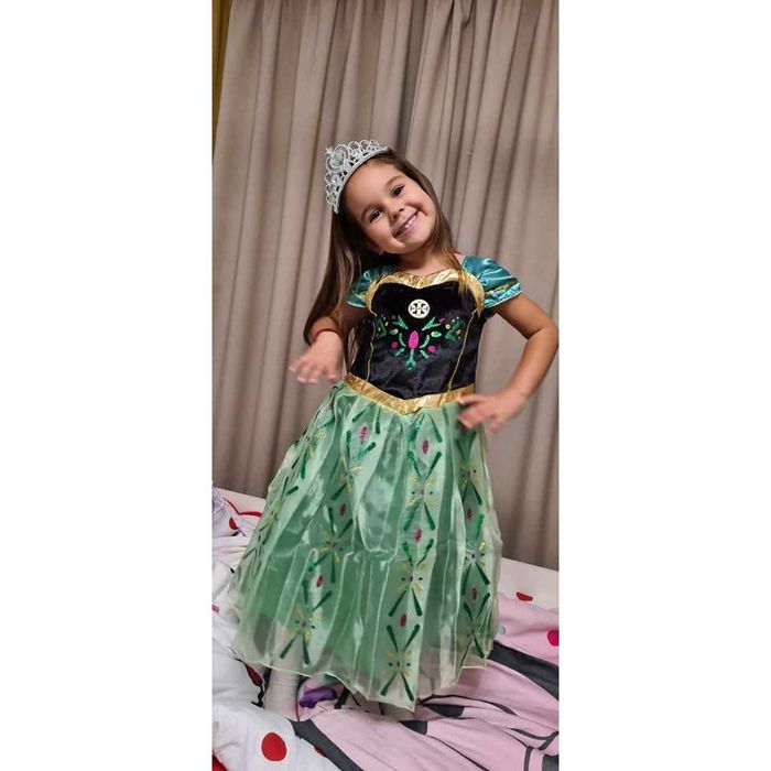 Детска хелоуин рокля Анна замръзналото кралство