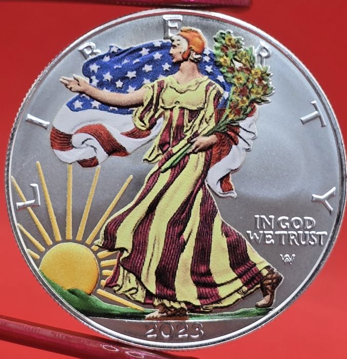 SUA Silver Eagle TOATA 1986 - 2025 vulturul monede lingou argint 999