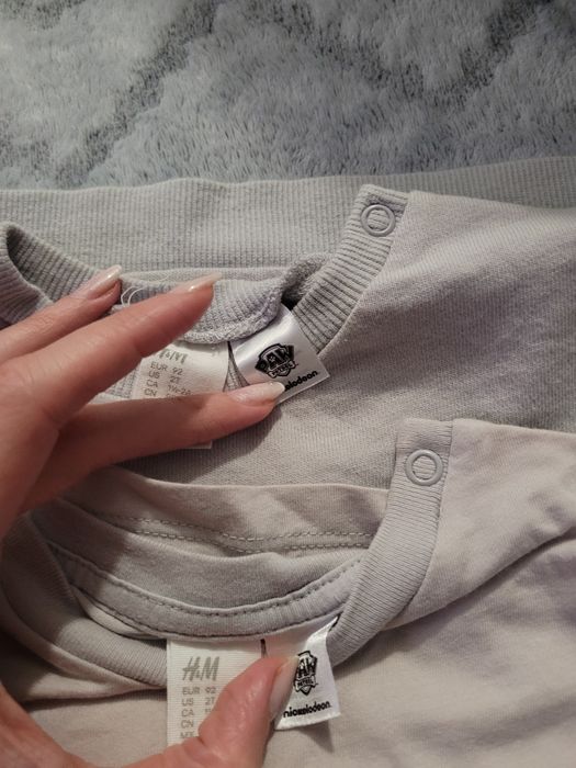 Hanorace și tricou H&M/Topomini
