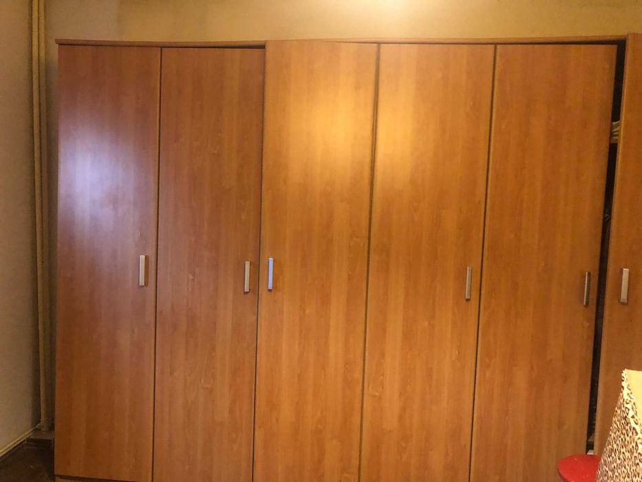sifonier mare dressing stejar mdf 300xx220x50 cm (2 buc x 150 cm)
