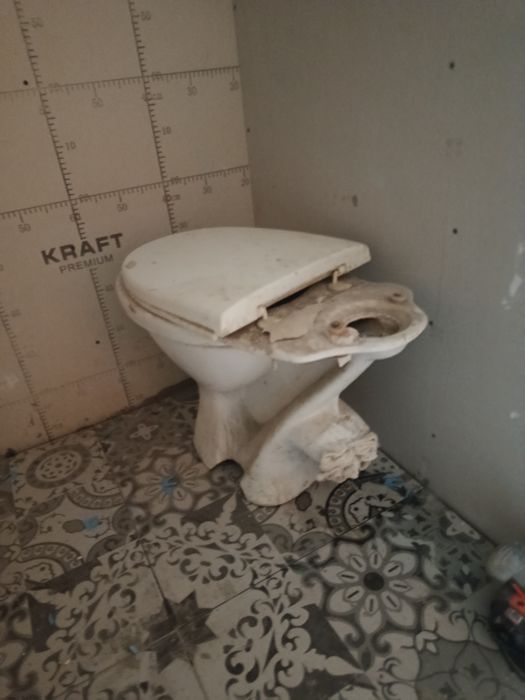Унитаз времянка без бочка
