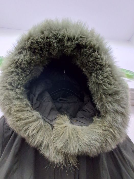 Парка с пух М размер