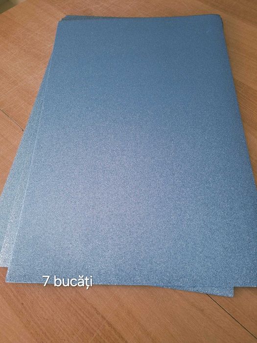 Hartie Glitter Gumata Spuma EVA - Aranjamente florale, Crafting & DIY