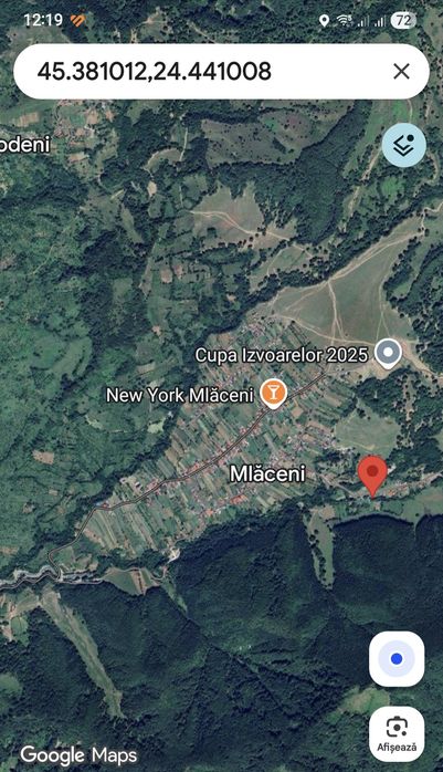 Teren vanzare sat de munte - Mlaceni - Valcea