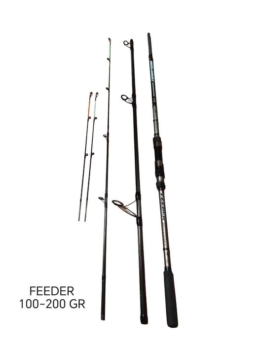 Lanseta 2 IN 1 FEEDER SI CRAP 4,20 metri Wind Blade INOVATOR CU 2 VARFURI Model nou