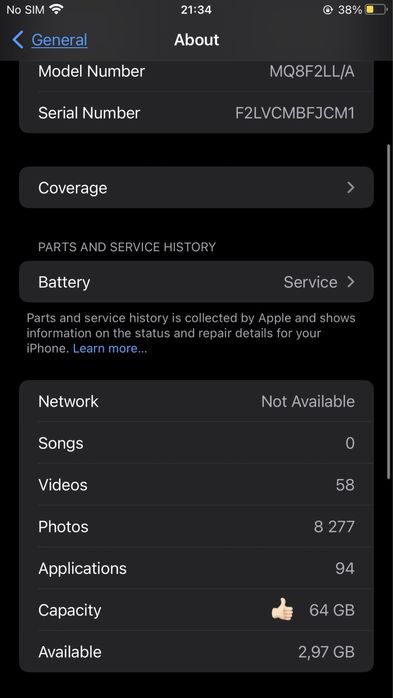 iPhone 8 Plus, 64Gb, Rose gold