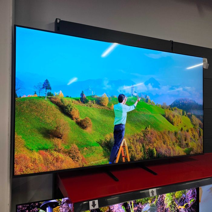 Televizor Smart SAMSUNG Neo QLED 65QN1E 163 cm 4K Mini-LED 120Hz Quantum HDR Dolby Atmos Tizen WiFi Defect Optic Folie Garantie Reselecto