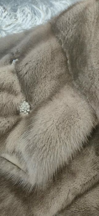 Норковая шуба до колен