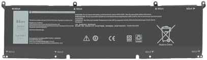 Нова 69KF2 Батерия за Dell XPS 15 9500, 9510, 9520, G15 Alienware 86Wh